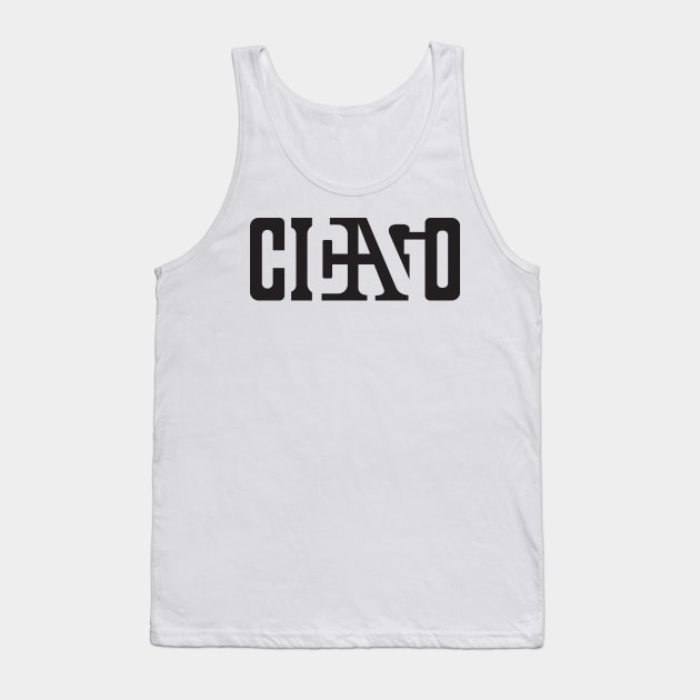 One Chicago Tank Top by Very Simple Graph